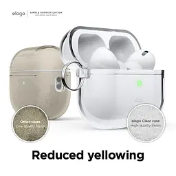 Чохол Elago Clear Hang Case Transparent для AirPods Pro 2nd Gen білий (EAPP2CL-HANG-CL) - мініатюра 5