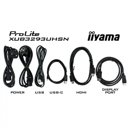 Монітор iiyama XUB3293UHSN-B5 - мініатюра 8