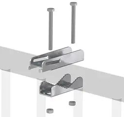 Сушарка для білизни навісна Colombo Balcony with clamps (STZAN2) - мініатюра 4