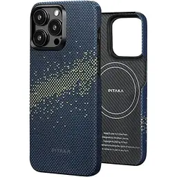 Чехол-накладка Pitaka MagEZ Case 4 StarPeak Milky Way Galaxy для iPhone 15 Pro Max