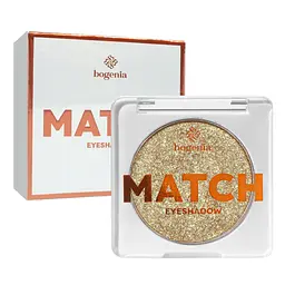 Тіні для повік Bogenia Match з шимером одинарні, 4 г (BG911), 08 Вохра
