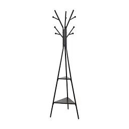 Вішалка підлогова Аклас Туя VKY-6031B 182x50 (Чорний) (00164112) - мініатюра 3