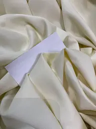 Тканина для штор Мікровелюр Молочний 