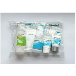 Набір мініатюр Real Barrier Essential Kit: Пінка для вмивання 50 мл + Пінка для вмивання кремова 15 мл + Крем для обличчя 10 мл + Крем для обличчя 10 мл + Крем для обличчя 5 мл - мініатюра 3