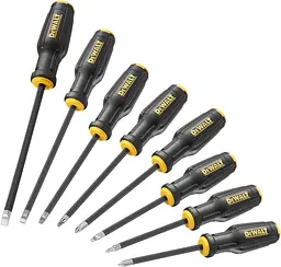 Викрутки TOUGHSERIES MAX FIT, SL, PH, SQ, набір 8шт DeWALT hoz0014171