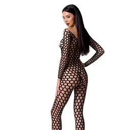 Бодістокінг з крупною сіткою Passion BS077 black - мініатюра 2