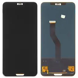 Дисплей для Huawei P20 Pro, чорний, без рамки, , (TFT), CLT-L29/CLT-L09