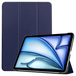 Чохол-книжка BeCover Smart Case для Apple iPad Air 13" M2/M3 (2024/2025) Deep Blue (711612) - мініатюра 2