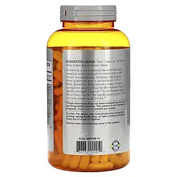 Амінокислота Now Sports L-Glutamine 1000 мг 240 капсул - мініатюра 3