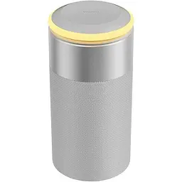 Бездротовий зарядний пристрій WiWU Wi-W022 Multi-Function with Ambient Light Speaker Silver [99538] - мініатюра 2
