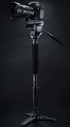 Монопод Yunteng VCT-588 DSLR 166 см Чорний (VCT-588) - мініатюра 7