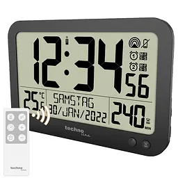 Годинник настінний Technoline WS8026 Black (WS8026), Чорний