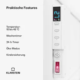 Інфрачервоний настінний обігрівач Klarstein Wonderwall Air Smart 770 (10045443) - мініатюра 4