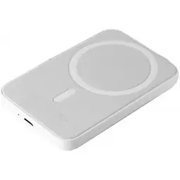 Зовнішній бездротовий акумулятор Foxconn Power Bank MagSafe Battery Pack білий магсейф A2384 - мініатюра 2