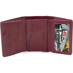 Жіночий шкіряний гаманець Grande Pelle 8х10х2 см acs0029354 - мініатюра 2