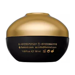 Крем для обличчя Famirel Black Caviar Moisturizing Cream SPF 15 Зволожувальний з екстрактом чорної ікри 50 мл (7290114086387) - мініатюра 2