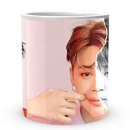 Кухоль GeekLand Bangtan Boys Чон Хосок j-hope Пак Чимін BTS CP 04.466.310 330 мл білий - мініатюра 2