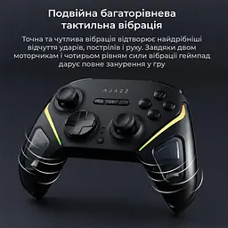 Геймпад Ajazz GP100 Black (GP100-B) - мініатюра 10