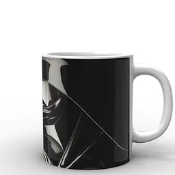 Кухоль GeekLand Зоряні війни Star Wars Дарт Вайдер на червоному тлі SW.002.11 330 мл білий - мініатюра 3