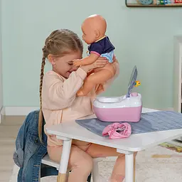 Інтерактивний унітазик для ляльки BABY BORN – МАЛЕНЬКИЙ ТУАЛЕТ (звук) BABY born 837542 - мініатюра 6