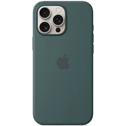Силіконовий чохол CasePro Silicone Case з MagSafe Lake Green для iPhone 16 Pro Max - мініатюра 2