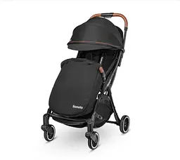 Прогулянкова коляска Lionelo Julie One Black, чорна (LO-JULIE ONE BLACK) - мініатюра 3