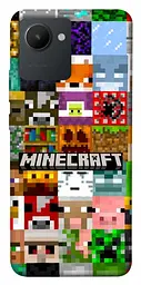Чохол Demsky Minecraft collage для Realme C30s