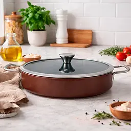 Сотейник V NATURE із кришкою VITRINOR 28 см 4 л - мініатюра 3