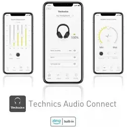 Навушники з мікрофоном Technics EAH-A800 Black - мініатюра 7