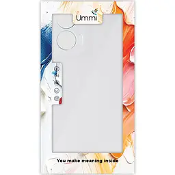 Чохол Silicone Cover Ummi Lakshmi Full Camera (AA) для Motorola Edge 50 Білий / White - мініатюра 6