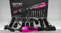Стайлер Gemei GM 4835 Фен-щітка 10в1 - мініатюра 4