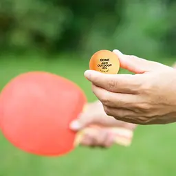 М'ячі для настільного тенісу Gewo AWR Outdoor 40+ orange 6шт (96614200) - мініатюра 5