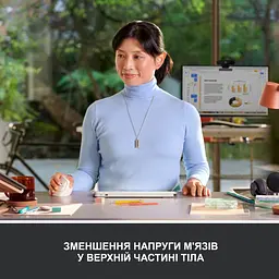 Мишка Logitech Lift Vertical Ergonomic Wireless/Bluetooth White (910-006475) - мініатюра 4