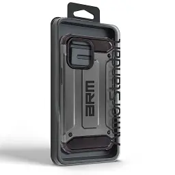 Чехол ArmorStandart Panzer для Apple iPhone 15 Pro Max Grey - миниатюра 7