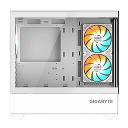 Корпус Gigabyte C201 Panoramic Tempered Glass Ice без БЖ (GB-C201PI) - мініатюра 4