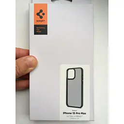 Прозорий чохол для iPhone 15 Pro Max (6.7") Spigen Ultra Hybrid Frost Green ACS06569 - мініатюра 2