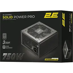 Блок живлення 2E Gaming Solid Power Pro 750W (2E-SP750BRSMII-120) [140613] - мініатюра 5