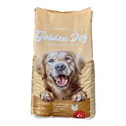 Повнораціонний сухий корм для дорослих собак Golden Dog 10 кг з куркою