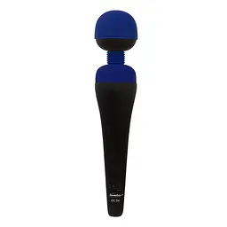 Вібромасажер PalmPower Recharge Blue, перезаряджуваний, гнучка головка, тревел-замок - мініатюра 3