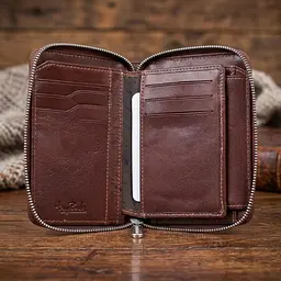 Жіночий гаманець з натуральної шкіри Tony Perotti Nevada 3767 (90476) коричневий - мініатюра 6