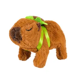Іграшка мяка інтерактивна Капібара C23905 Коричневий shop (6906231356517)