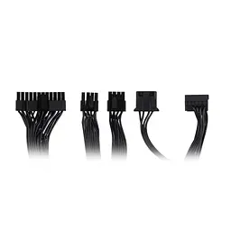 Блок живлення 2E MASTER POWER (750W), >80, 80+ White, 120mm, 1xMB 24pin(20+4), 1xCPU 8pin(4+4), 3xMolex, 5xSATA, (2E-MP750-120APFC) - мініатюра 7