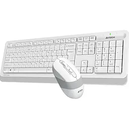 Комплект (клавіатура + миша) A4Tech Fstyler FG1010 White/Gray [114625] - мініатюра 2