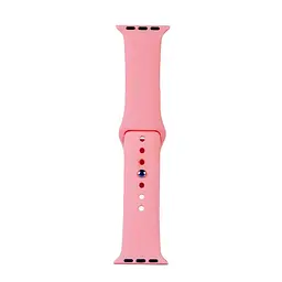 Ремінець Silicone Apple Watch 38/40/41 мм Rose Pink L (6) (29) - мініатюра 2