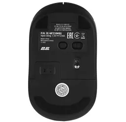 Bluetooth миша 2E MF218 Silent WL/BT Black-Grey 2E-MF218WBG UA - мініатюра 5