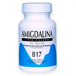 Вітамін B17, Amygdalina, 500 мг, 100 таблеток Cyto Pharma vit0001404