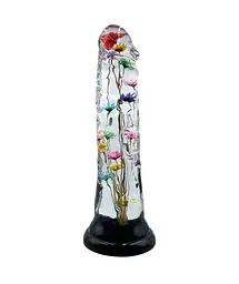Дилдо Loviss Helichrysum Dildo, настоящие цветки бессмертника внутри