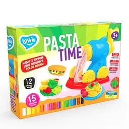 Набір для креативної творчості з тестом "Pasta Time" TM Lovin 41195, 15 кольорів