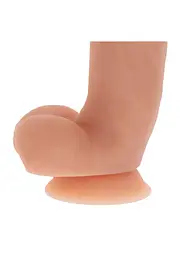 Фалоімітатор Get Real 7 Inch W Balls 18 см тілесний - мініатюра 3