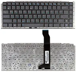 Клавіатура для ноутбука Asus (UX30) Black, (No Frame) - мініатюра 3